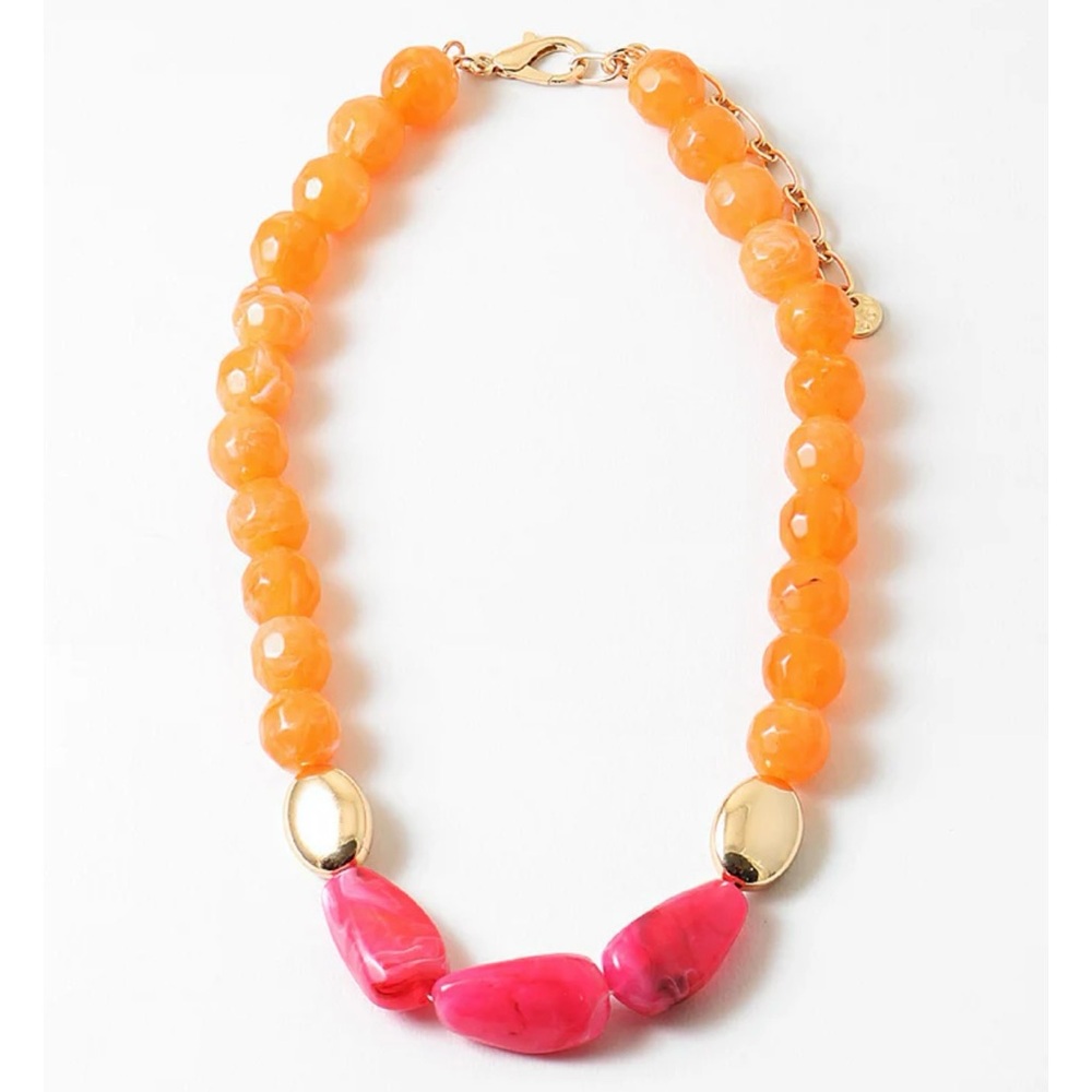 Sunset Resin Necklace